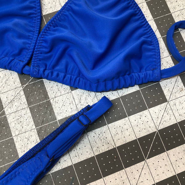 Royal Blue Posing Practice Bikini