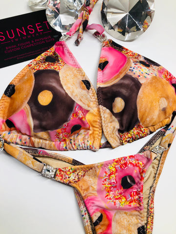 Bikini Pracitce Suit Donuts