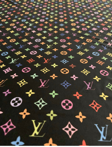 🌈🖤 LV Rainbow 🖤🌈 Mask