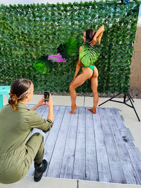 Posing Practice Bikini Kelley Green